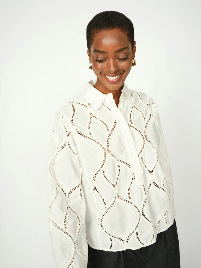 MOS MOSH | NOLIN CAMINNO SHIRT - ECRU 174010