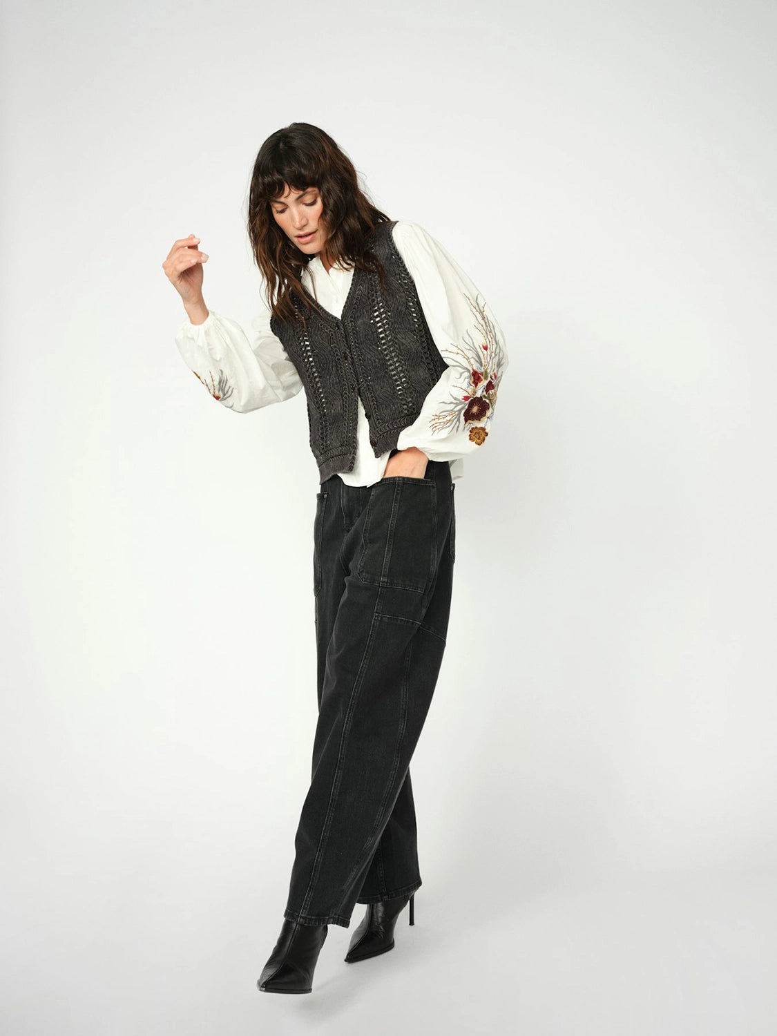 Mos Mosh | Mysa Popli Shirt - Ecru 173700