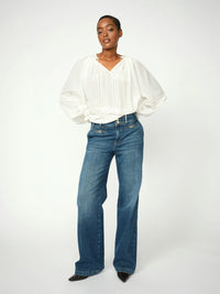 MOS MOSH | VUELLA  LS BLOUSE - ECRU 173760