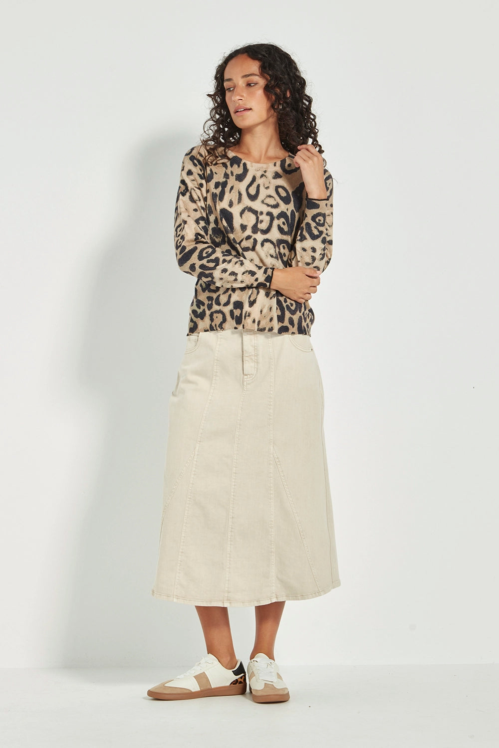 VERGE | GIGI SKIRT - Cashew
