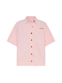 KIVARI | Marla Denim Shirt - Soft Pink