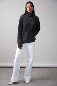 Mia Fratino | Ren Rollneck - Jet Black/Foggy