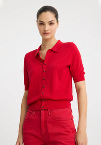 Morrison | Micah Knit Cardigan - Poppy