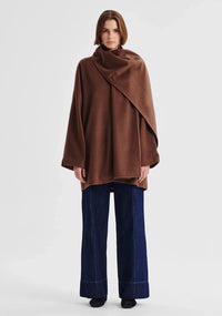 Morrison | Etta Cape Coat - Nutmeg