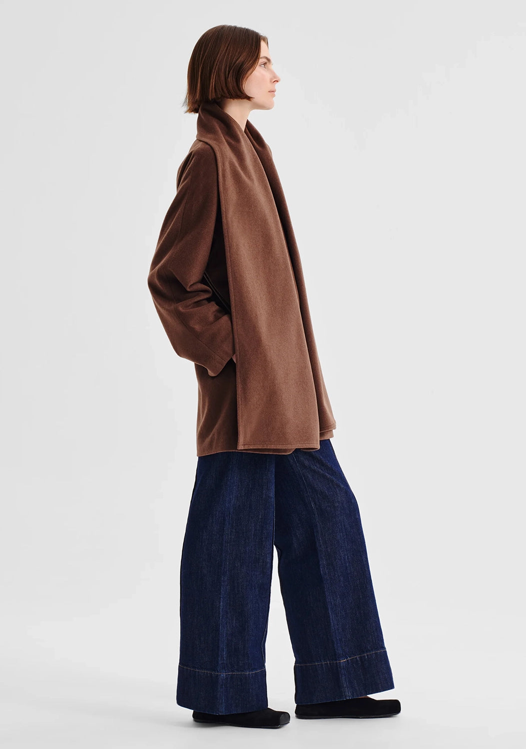 Morrison | Etta Cape Coat - Nutmeg