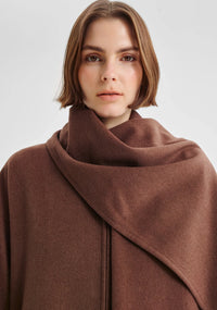 Morrison | Etta Cape Coat - Nutmeg