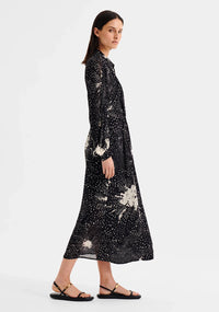 Morrison | Florian Shirt Dress - Black Print