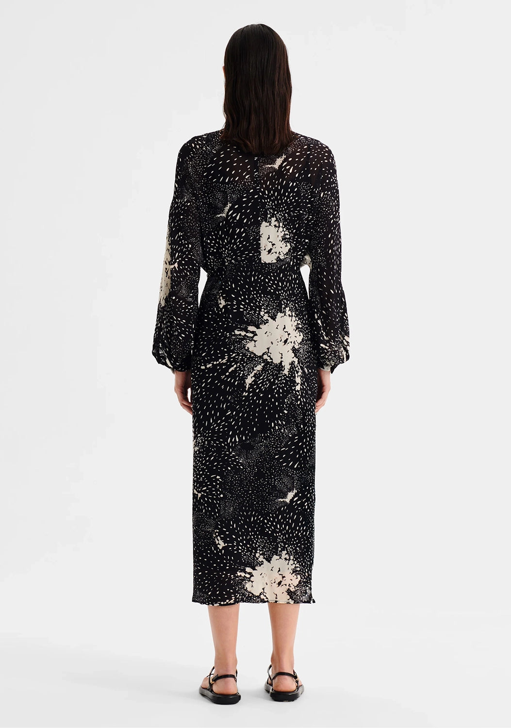 Morrison | Florian Shirt Dress - Black Print