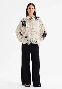 Morrison | Florian Swing Shirt - Ecru Print