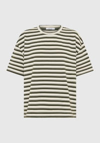 Morrison | Jericho Stripe Tee - Olive