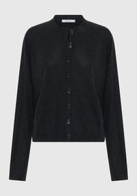 Morrison | Margo Knit Cardigan - Charcoal
