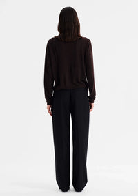 Morrison | Margo Knit Cardigan - Espresso