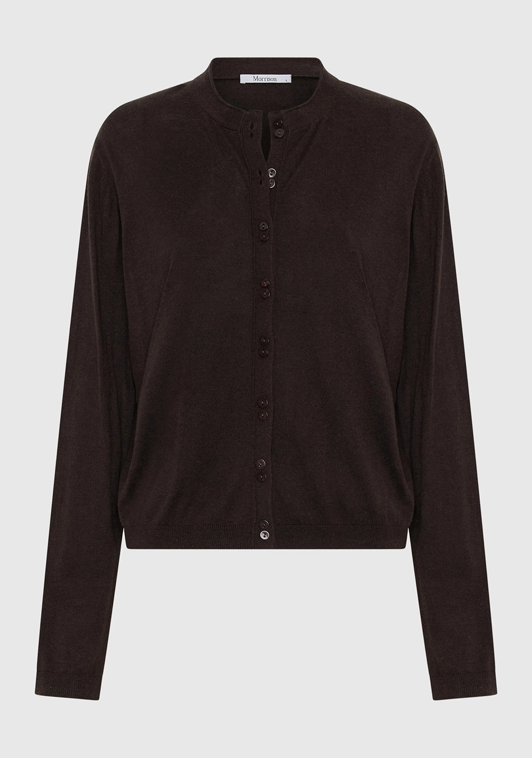 Morrison | Margo Knit Cardigan - Espresso