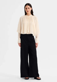 Morrison | Miranda Cape Shirt - Ecru