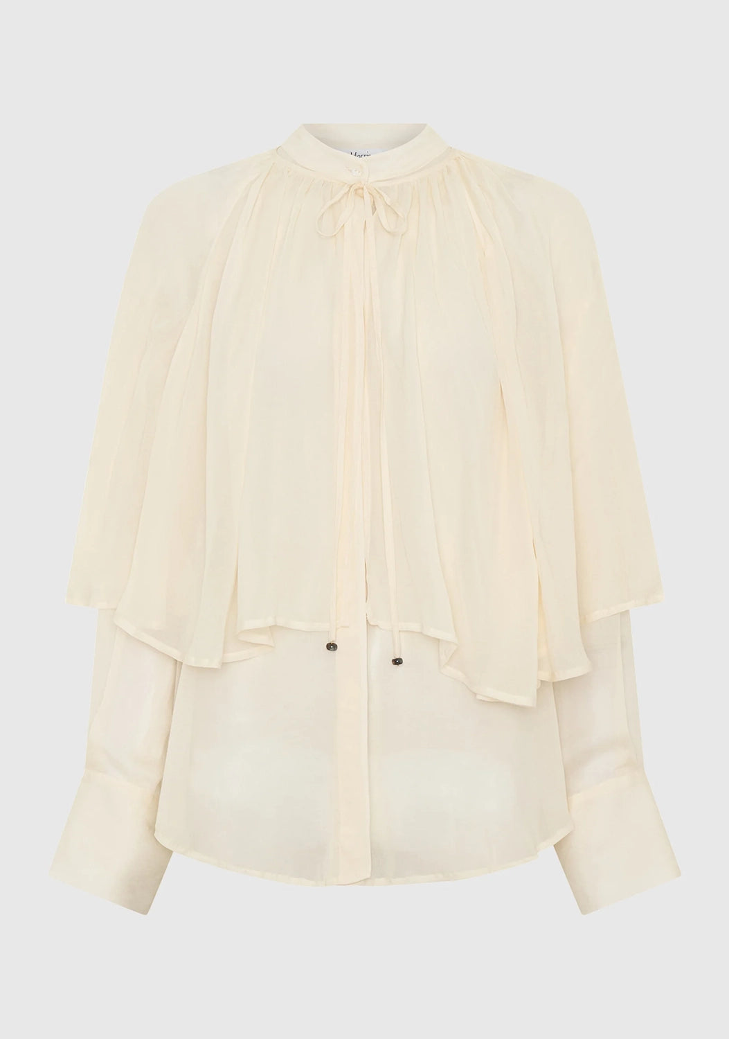Morrison | Miranda Cape Shirt - Ecru