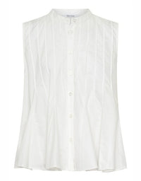 Morrison | Devin Pintuck Shirt - White