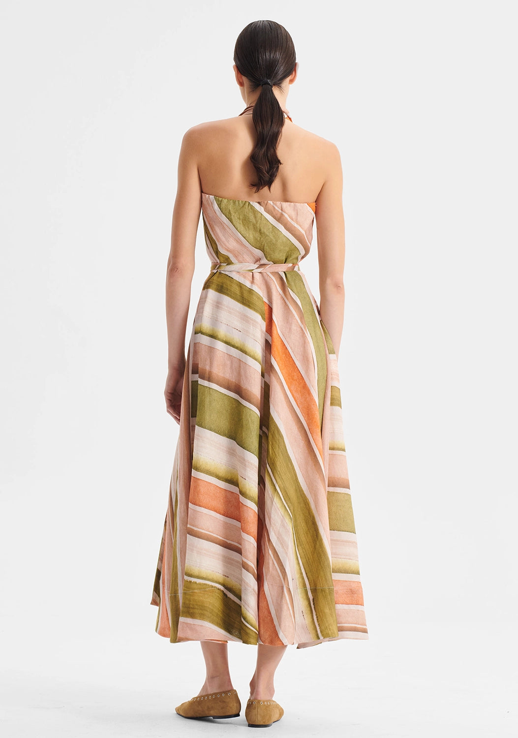Morrison | Ronni Linen Halter Dress