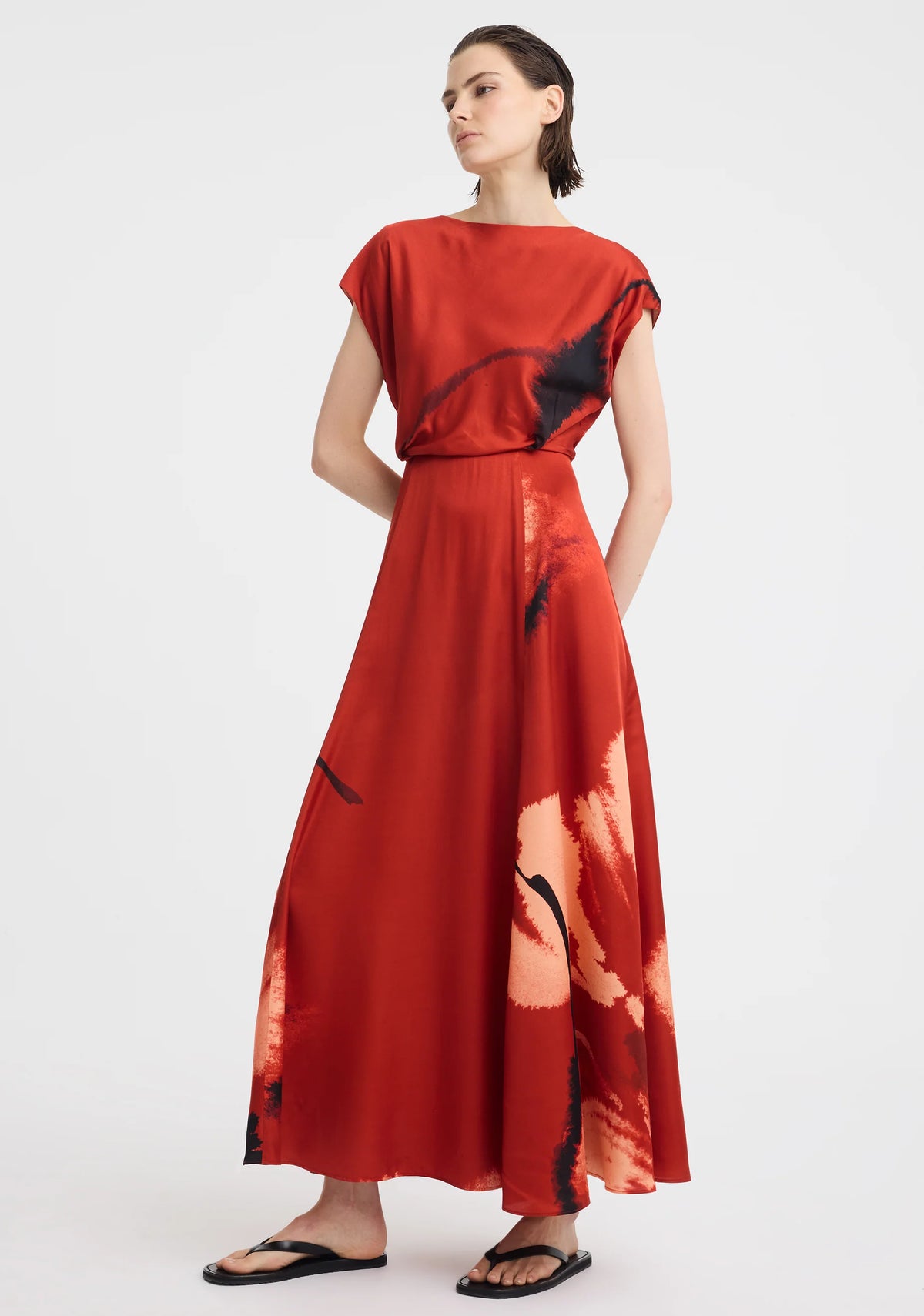 Morrison | Astra Dress - Poppy Print
