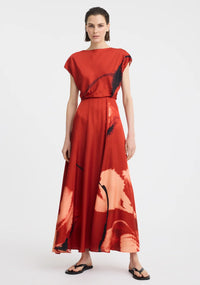 Morrison | Astra Dress - Poppy Print