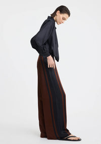 Morrison | Audrina Scarf Shirt - Navy