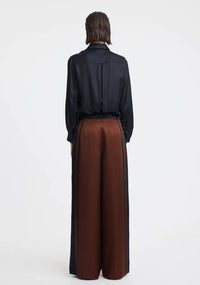 Morrison | Audrina Scarf Shirt - Navy
