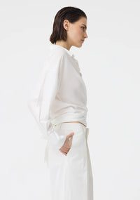 Morrison | Celine Wrap Shirt - White