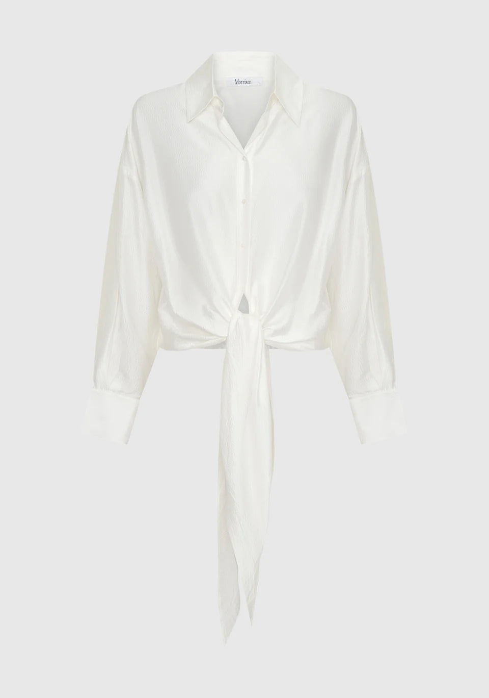 Morrison | Celine Wrap Shirt - White