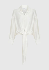 Morrison | Celine Wrap Shirt - White