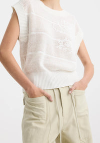 Morrison | Charlie Cargo Pant - Chalk