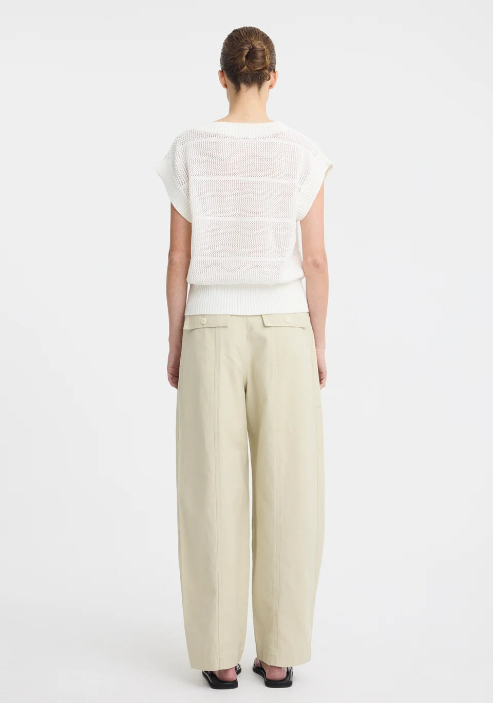 Morrison | Charlie Cargo Pant - Chalk
