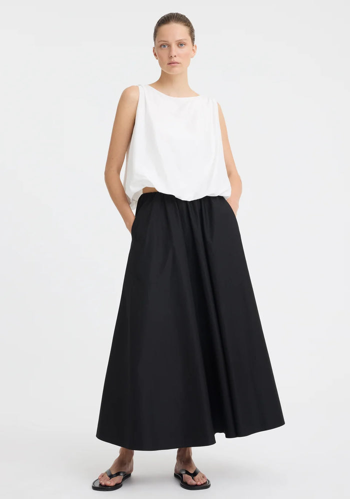 Morrison | Coco Taffeta Skirt - Black