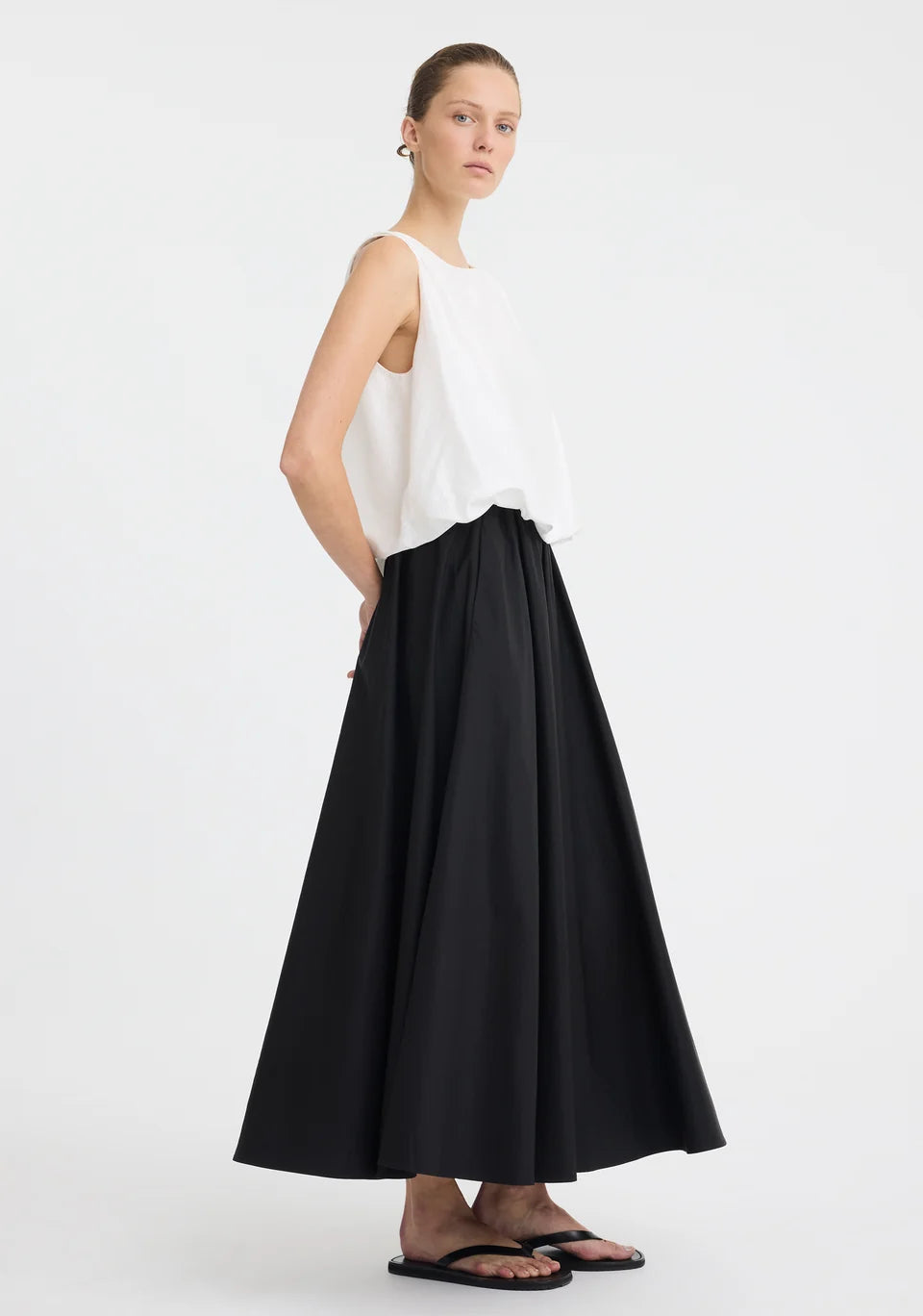 Morrison | Coco Taffeta Skirt - Black