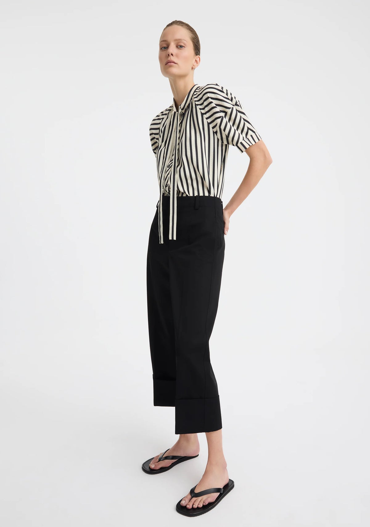 Morrison | Martine Cuffed Pant - Black