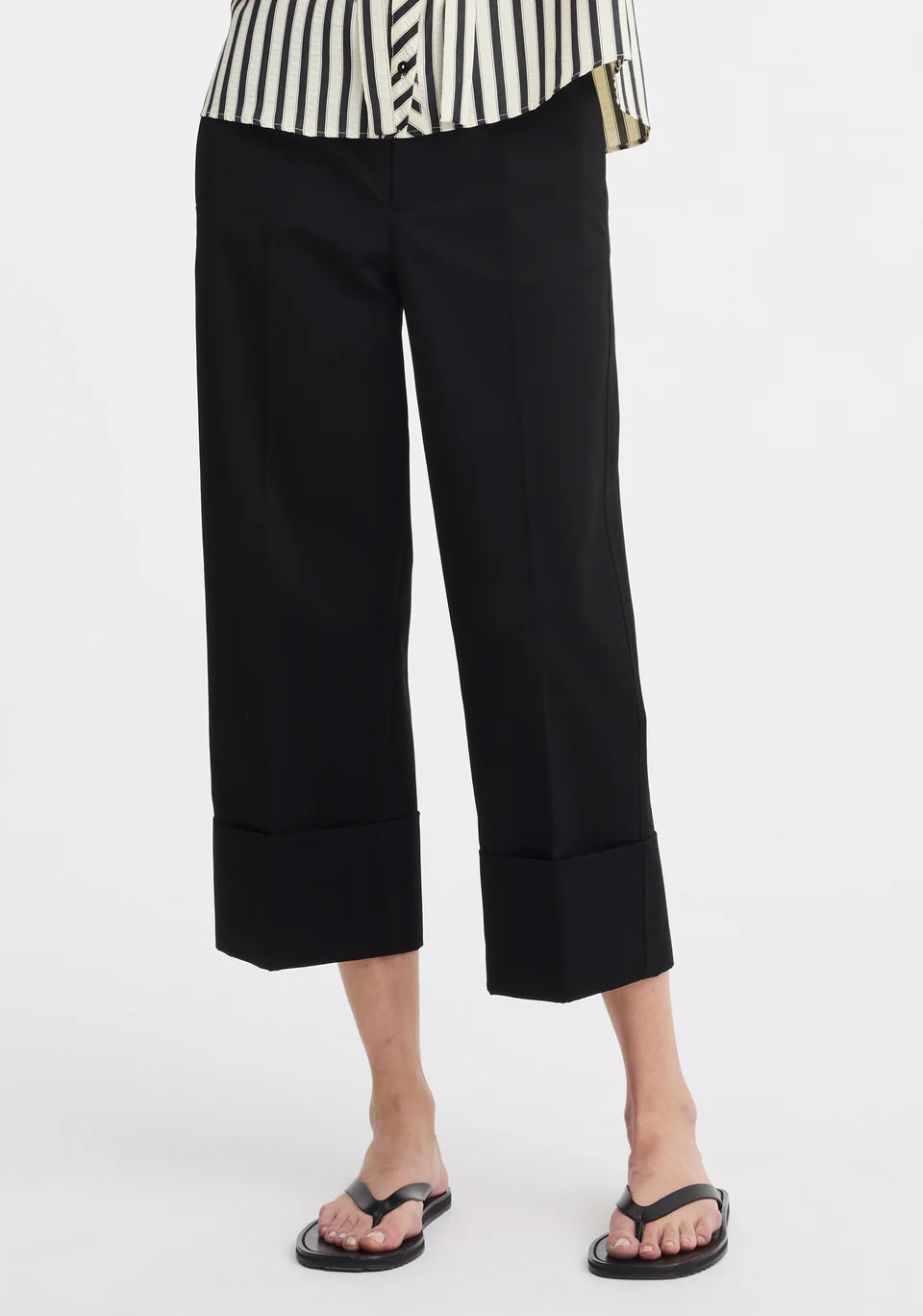 Morrison | Martine Cuffed Pant - Black