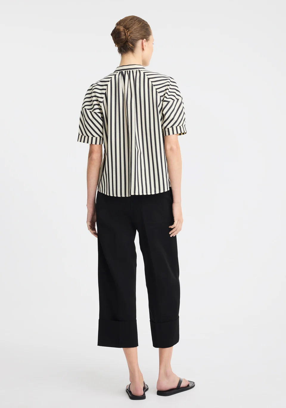 Morrison | Martine Cuffed Pant - Black