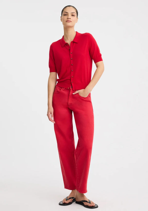 Morrison | Micah Knit Cardigan - Poppy