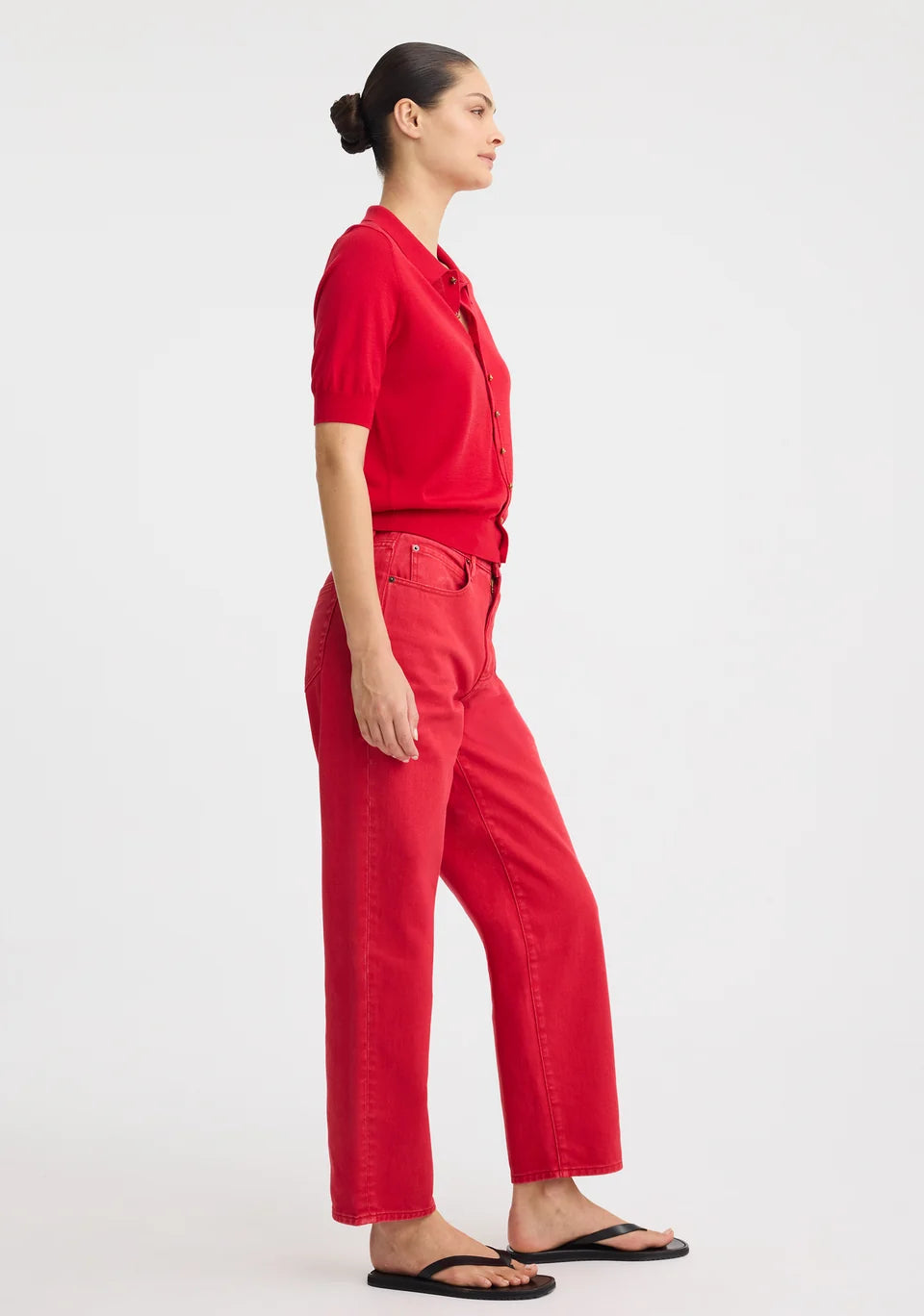 Morrison | Micah Knit Cardigan - Poppy