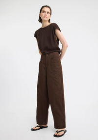 Morrison | Morgan Cargo Pant - Bark