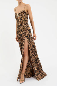 REBECCA VALLANCE | NAMIR MAXI - ANIMAL PRINT