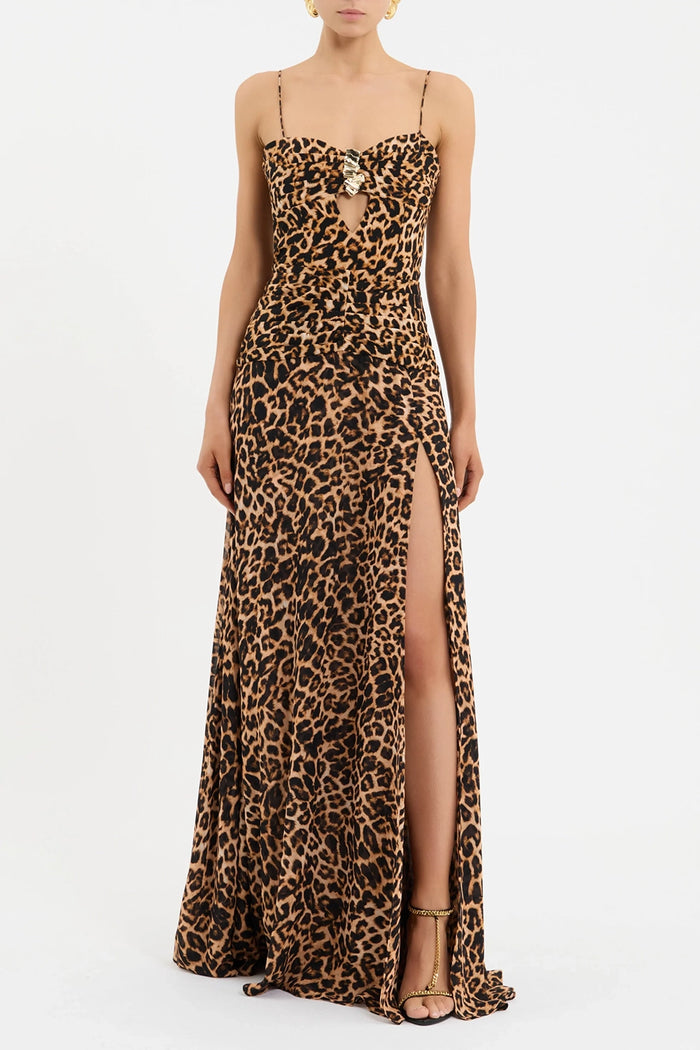 REBECCA VALLANCE | NAMIR MAXI - ANIMAL PRINT