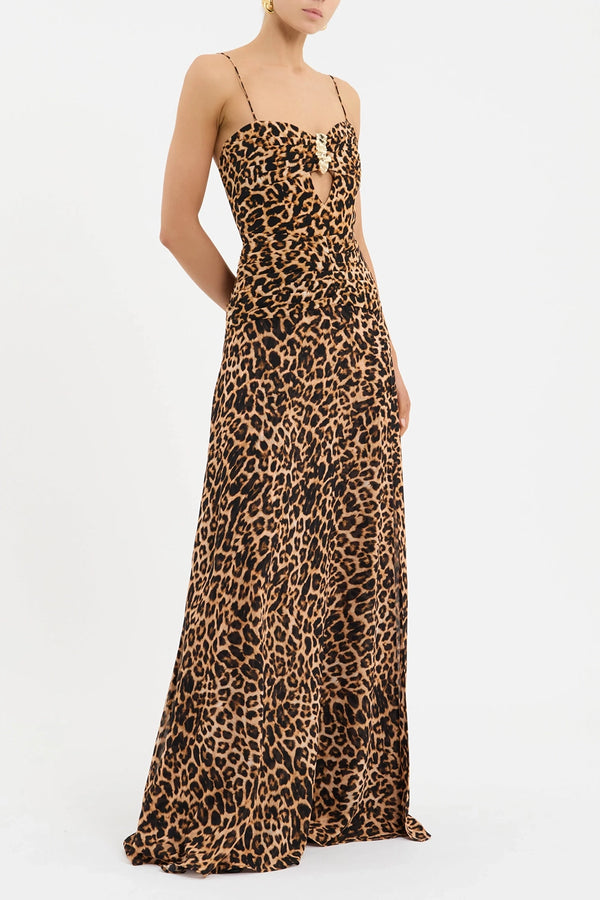 REBECCA VALLANCE | NAMIR MAXI - ANIMAL PRINT