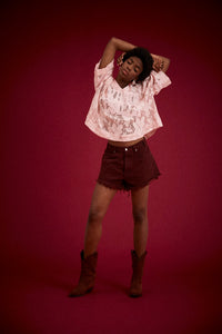 Kinga Csilla | Nova Lace Onyx Tee