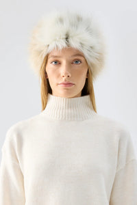 Unreal Fur| Natasha Hat - Snow Leopard