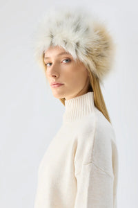 Unreal Fur| Natasha Hat - Snow Leopard