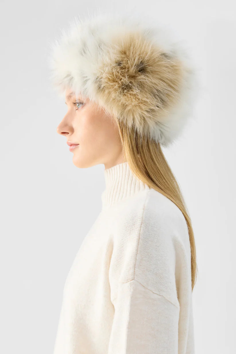 Unreal Fur| Natasha Hat - Snow Leopard