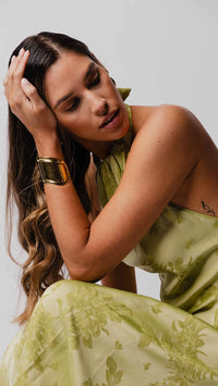 One Fell Swoop | Gemma Dress - Kimono Brocade