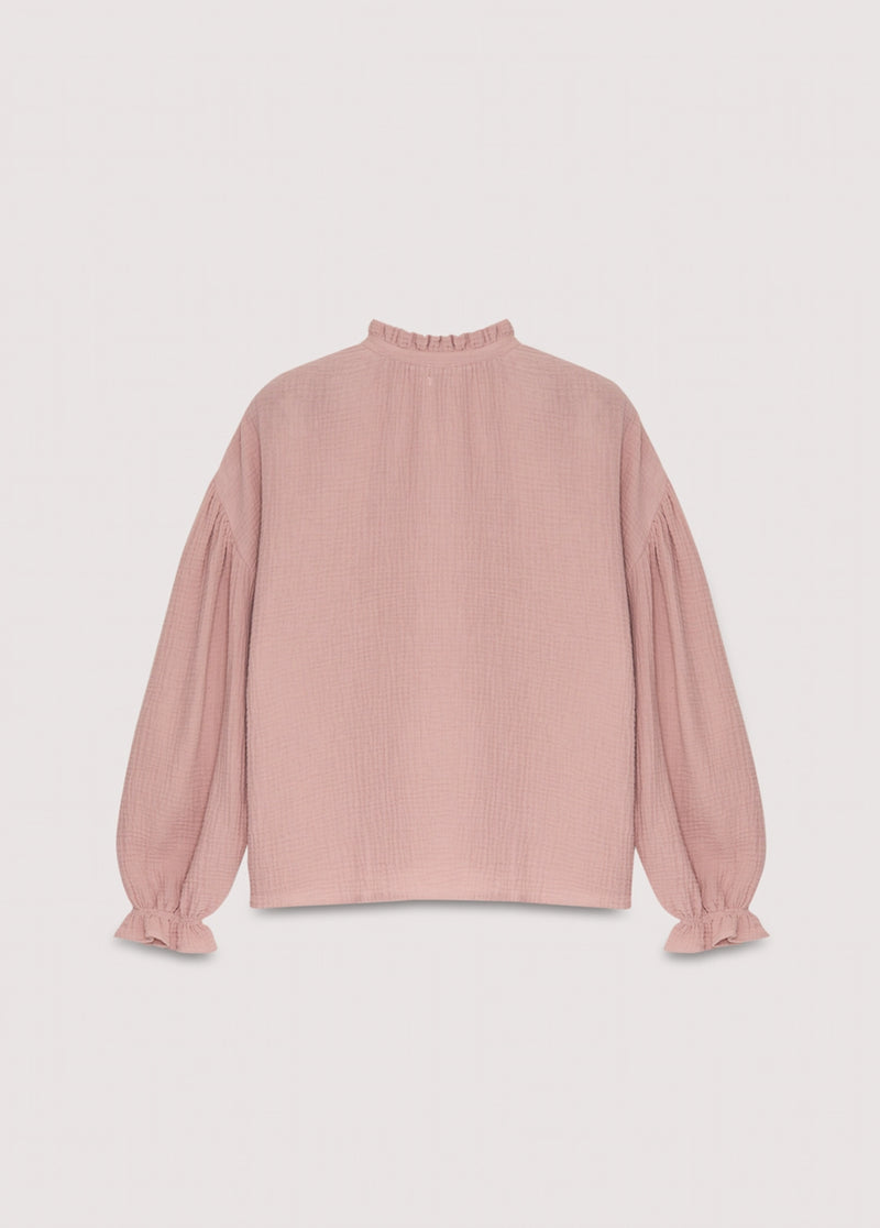 THE NEW SOCIETY | OLIVIA WOMAN BLOUSE - FADED ROSE