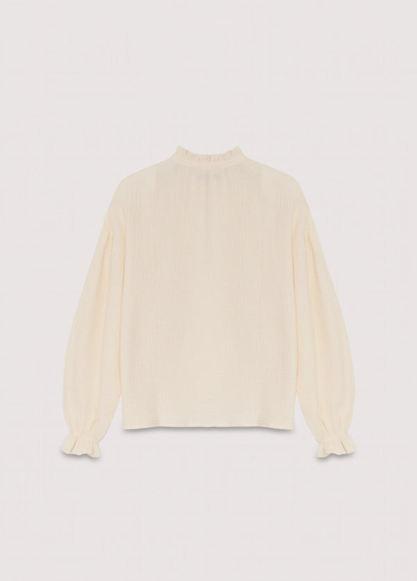 THE NEW SOCIETY | OLIVIA WOMAN BLOUSE - MOONLIGHT WHITE