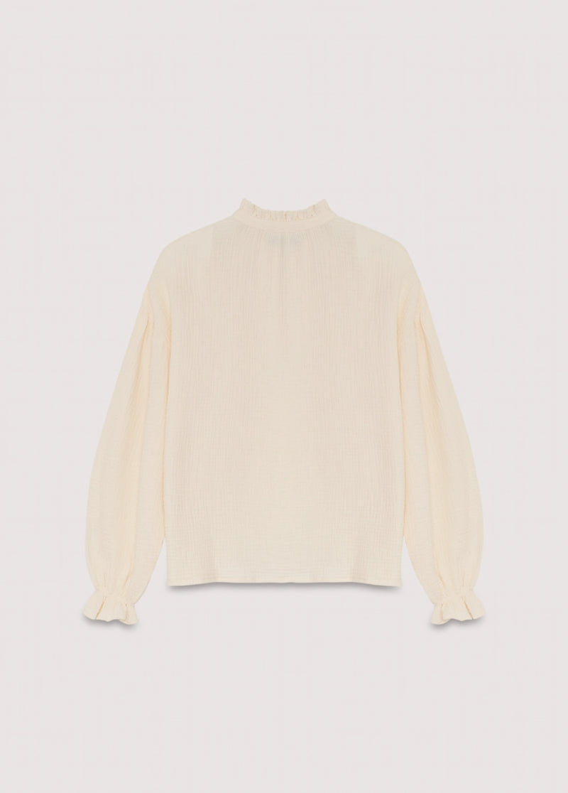 THE NEW SOCIETY | OLIVIA WOMAN BLOUSE - MOONLIGHT WHITE