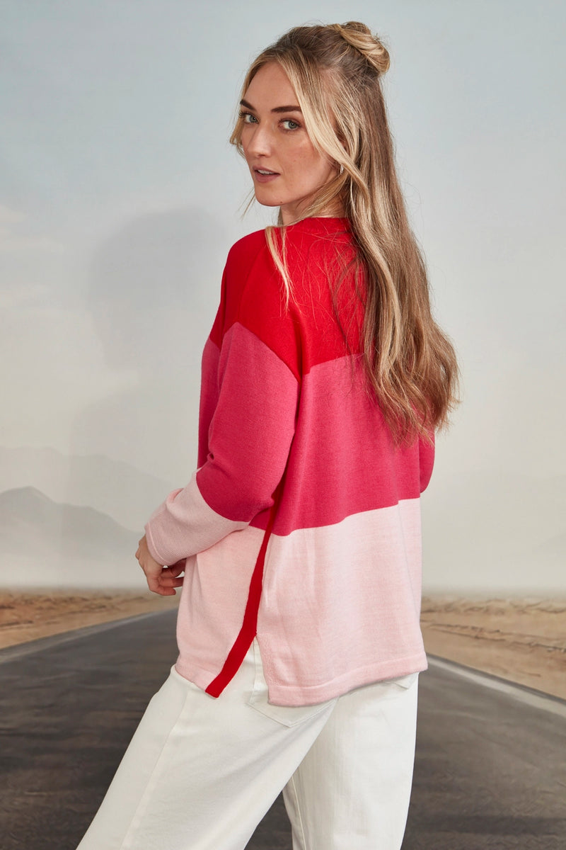 VERGE | OBSESS SWEATER - PINK